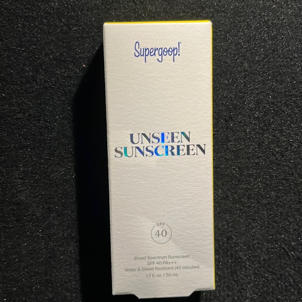 Brand New Unopened Supergoop Unseen Sunscreen